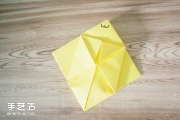 How to fold Pikachu, step by step origami Pikachu