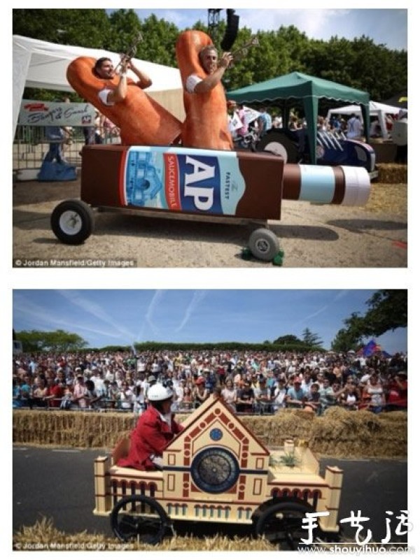 Londons soapbox racing competition, British creativity is invincible! 