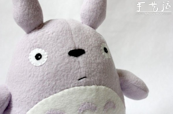 Tutorial on handmade DIY Totoro plush doll