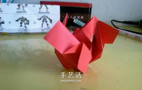 How to fold LS roses with illustrations and how to fold LS roses by hand step by step