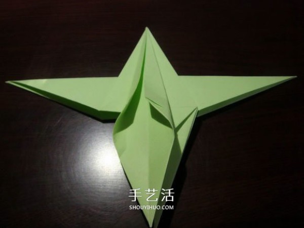 Handmade Crane Dance Origami Illustrated Tutorial: The folding process of three-dimensional paper cranes