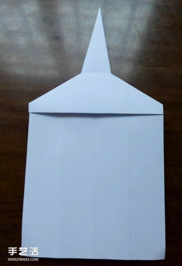 How to use paper to fold a fighter jet and illustrate how to fold an A4 paper fighter jet