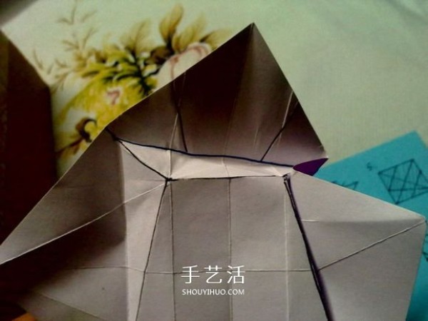 Mengshen Origami Tutorial Illustrated Steps of Folding the Cute Three-dimensional Damax