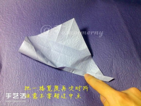 Flame Tail Block Cat Origami Tutorial: Origami Block Cat Illustrations