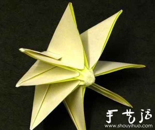 Origami Sunflower Lucky Sunflower Origami Tutorial