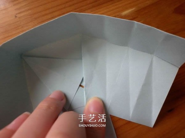 How to fold a love box with a lid origami Valentines Day love box