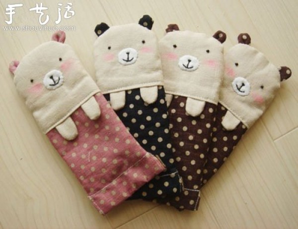 DIY cute patchwork mobile phone bag patchwork mobile phone bag production method