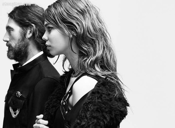 FRENCH THE KOOPLES flashy fashionable couple outfits