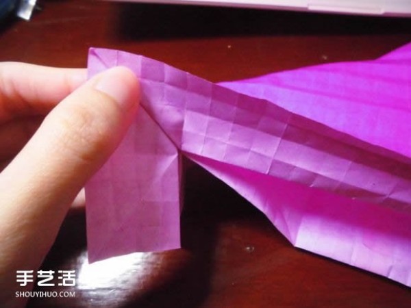 Die Lianhua Love Origami Illustration of Creative Love Origami Step by Step