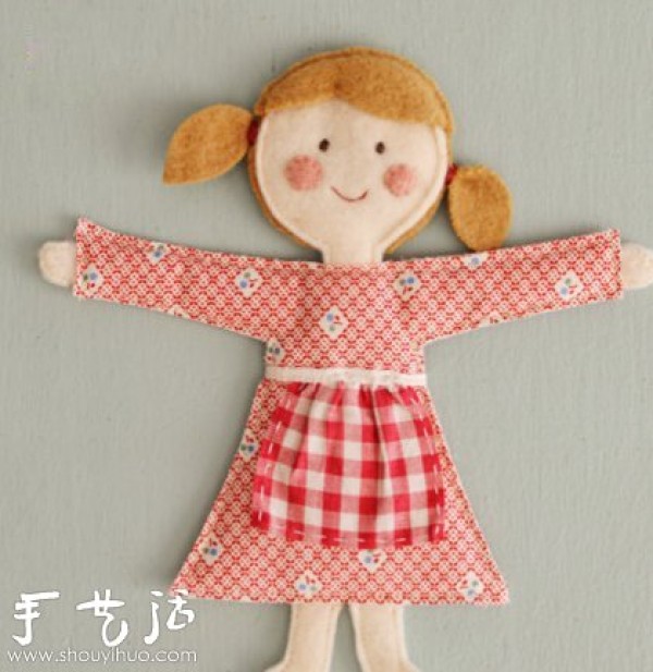 DIY cute rag doll tutorial rag doll handmade method