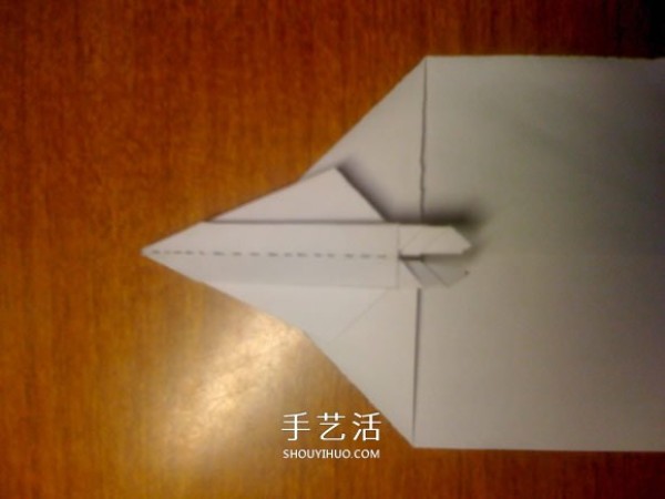 How to make origami crane rings, illustrated process