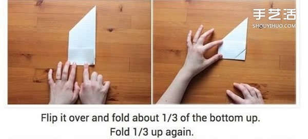 Love letter folding method illustrated step by step tutorial on how to fold a love letter envelope