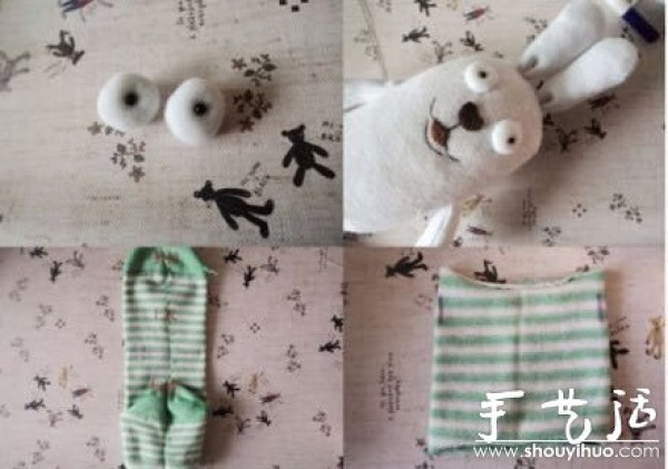 Handmade tutorial on making cute rabbits from socks" border="0" width="440" height="311" src ="https://img.111diy.com/timthumb.php?src=/d/file/20220112/miu1jbqqkzd.jpg" /></p>
<p align="center"><img alt="Handmade tutorial for making cute rabbits from sock fabrics"  alt=