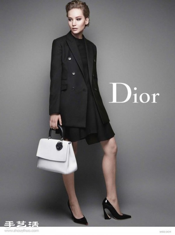 Jennifer Lawrence performs Miss Dior handbag advertisement