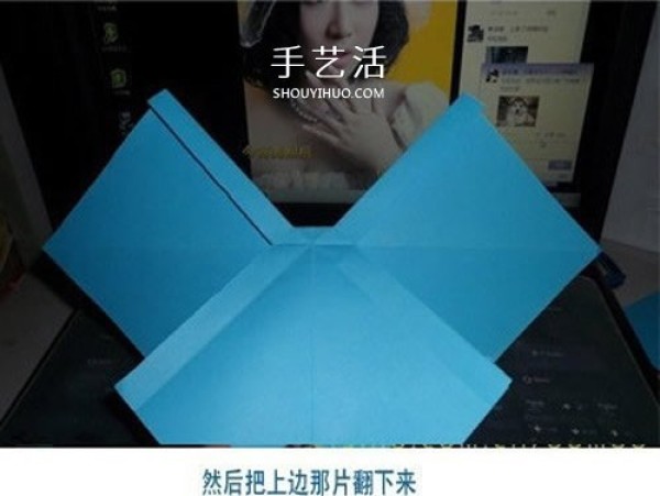 Bowknot origami step by step illustration, how to fold a bow that is simple and beautiful