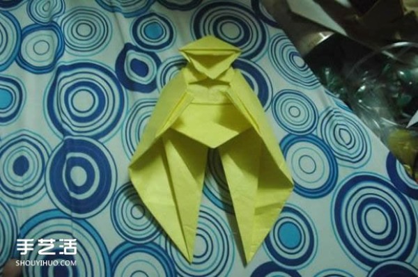 Origami Maitreya Buddha Illustrated Tutorial How to Fold Maitreya Buddha