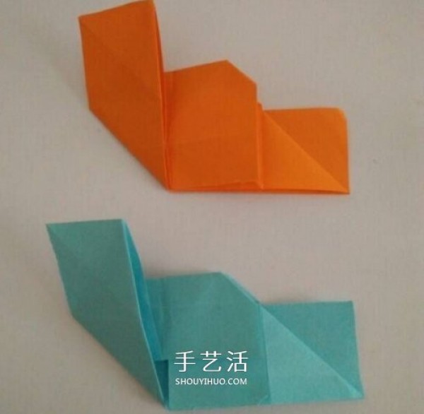 Heart-to-heart connection step-by-step diagram to fold origami heart-to-heart connection diagram