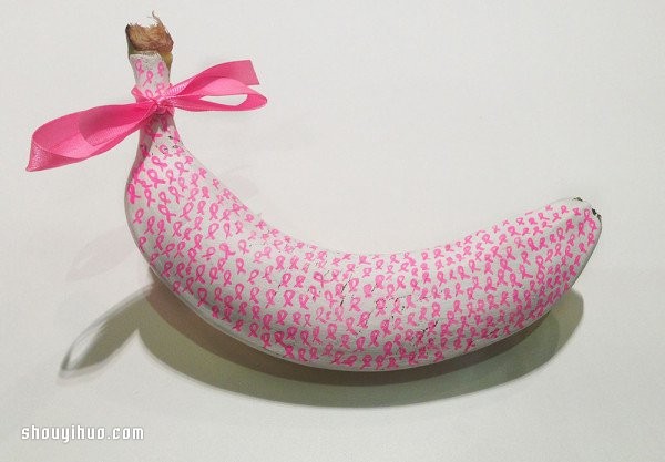 Banana Creative DIY, transform into a work of art beyond the scope of food