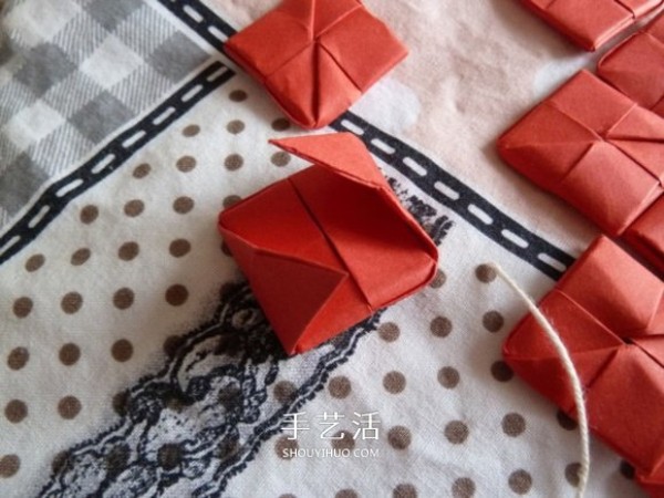 Creative Valentines Day Love Origami Illustrations of Folding Threads and Romantic Loves