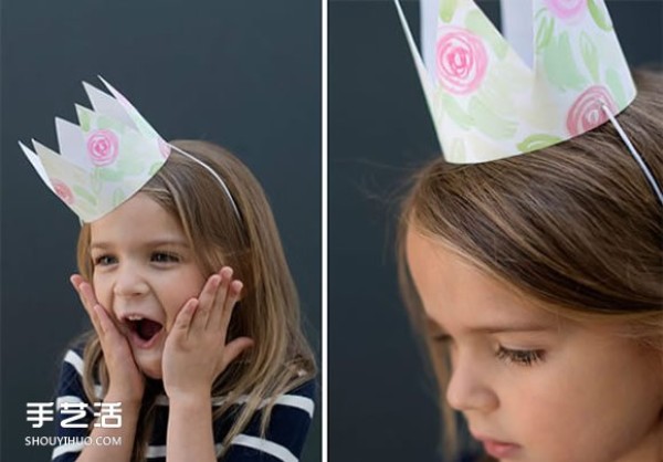 How to make a birthday crown with illustrations and illustrations for toddlers