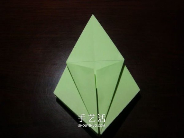 Handmade Crane Dance Origami Illustrated Tutorial: The folding process of three-dimensional paper cranes