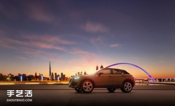 The car world at 1:43! Miniature photographer creates Audi desert ad