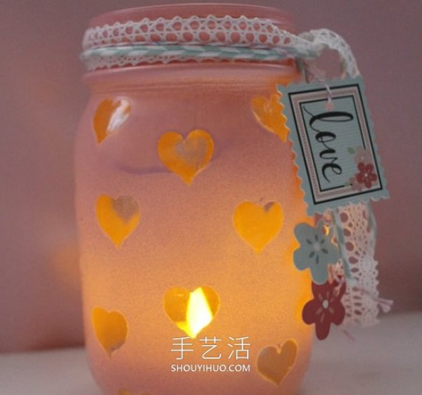 15 Charming Valentines Day Glass Jar Gift DIY Tutorial