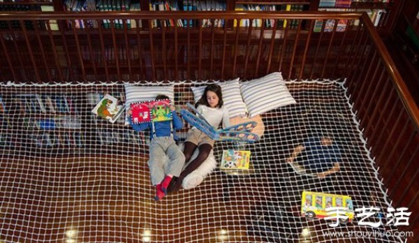 Novel and interesting study room "Reading Network" DIY design