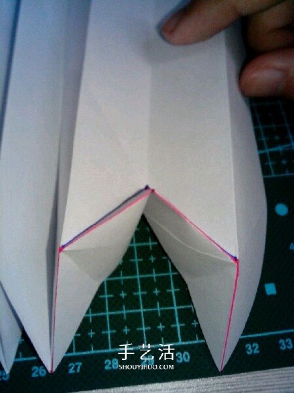 How to fold the six-winged seraphs heart origami with six-winged heart and illustration