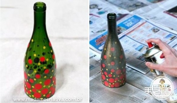 How to make exquisite candle holders using DIY from beer bottle waste