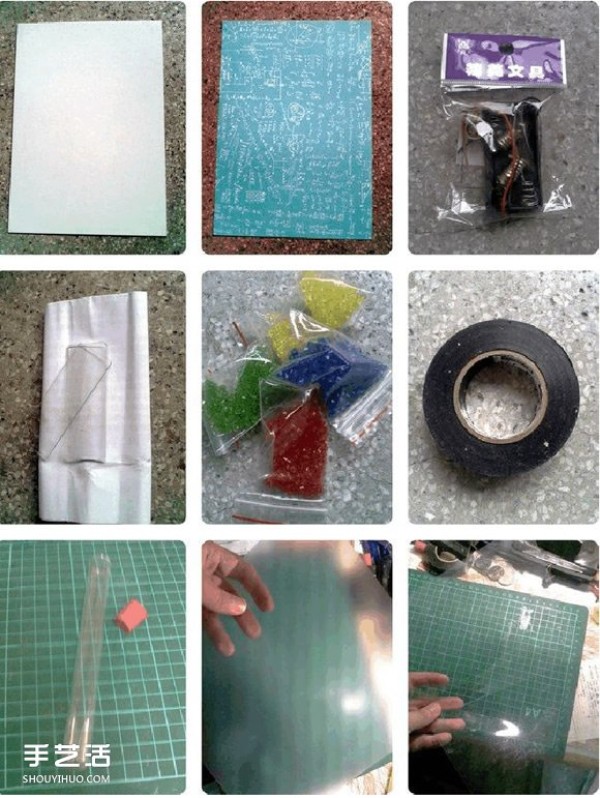 Materials for making kaleidoscopes and principles and methods for making kaleidoscopes