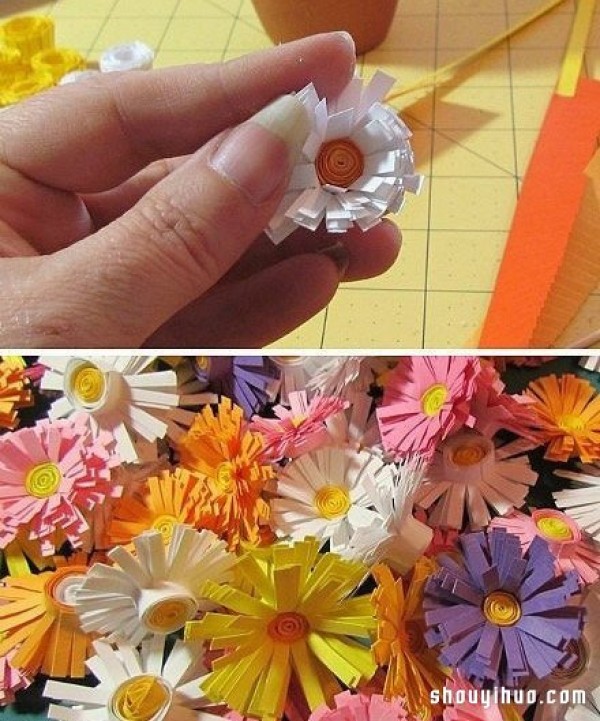 Card paper for making handmade paper flower pots and fake flower pots