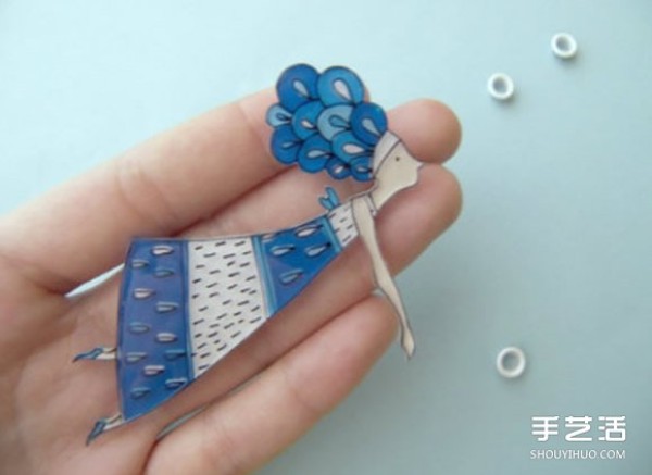 Pictures of resin jewelry works, cute and exquisite handicrafts