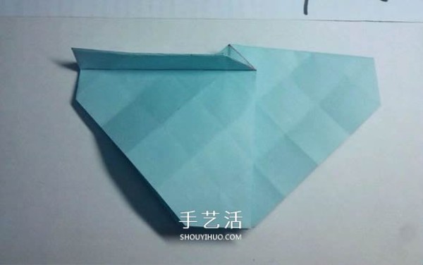 Teach you folding step by step! Detailed illustration of Kawasaki rose origami process