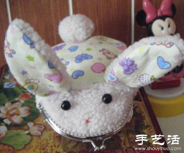 Rabbit-shaped gold bag DIY hand-making tutorial