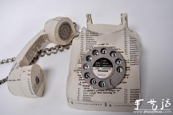 DIY home life items from discarded newspapers and magazines