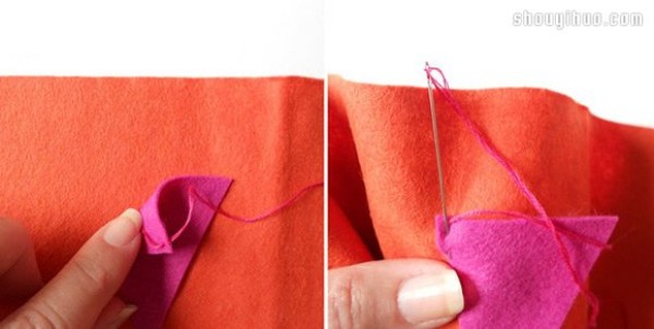 Illustrated tutorial on hand-making of cute non-woven fabric covers