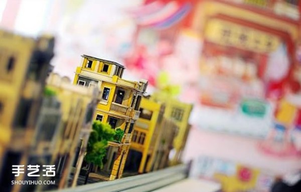 Exquisite arcade model works, arcade architectural model pictures to appreciate