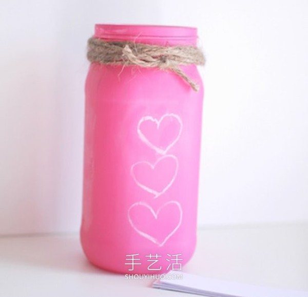 15 Charming Valentines Day Glass Jar Gift DIY Tutorial