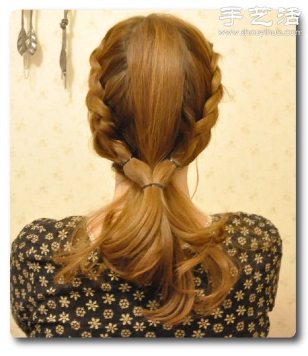 Korean Elegant and Gentle Braided Hair DIY Tutorial