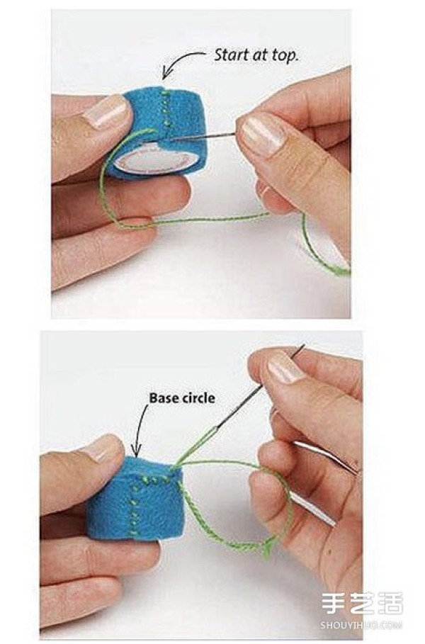 How to make homemade non-woven fabric needle inserts, mini needle insert fabric DIY tutorial