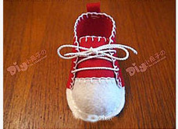 Handmade babys cloth shoes tutorial