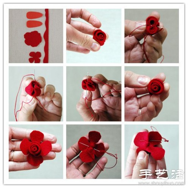 Lovely fresh roses/Handmade rose hairpins