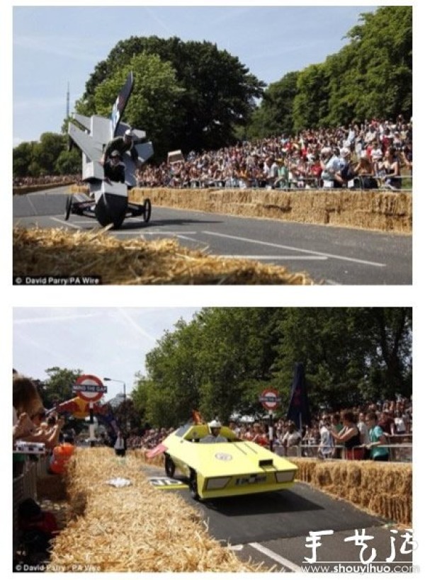 Londons soapbox racing competition, British creativity is invincible! 