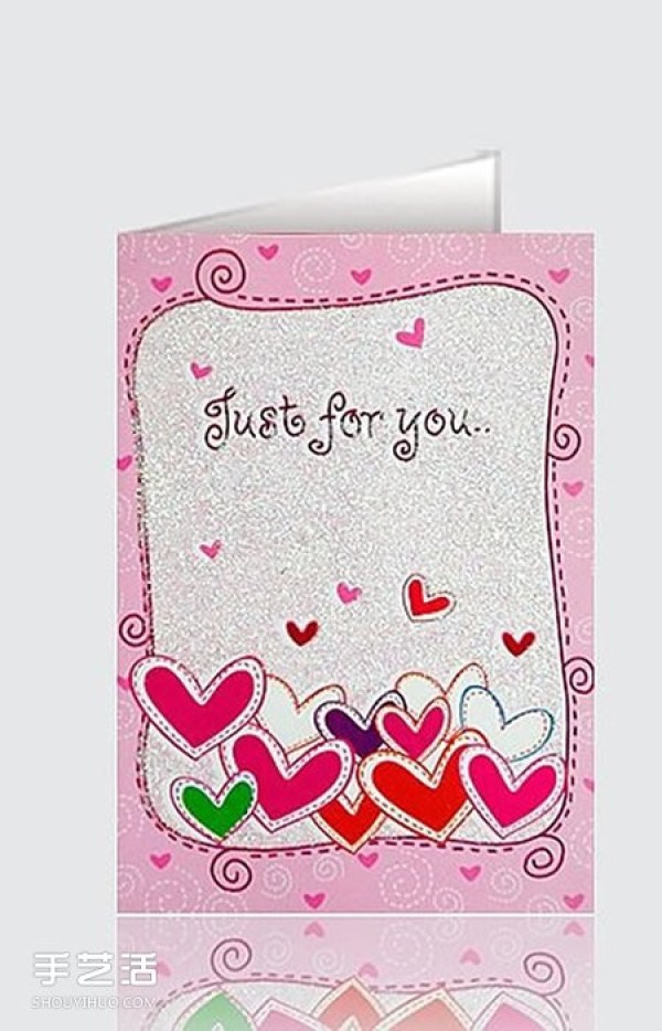 How to make Valentines Day greeting cards, pictures, handmade Valentines Day card materials