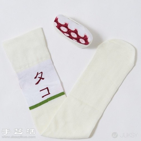 Creative sashimi sushi socks invented by Japanese people