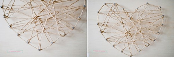 How to make a Valentines Day love gift and DIY a wire-wrapped heart decorative ornament