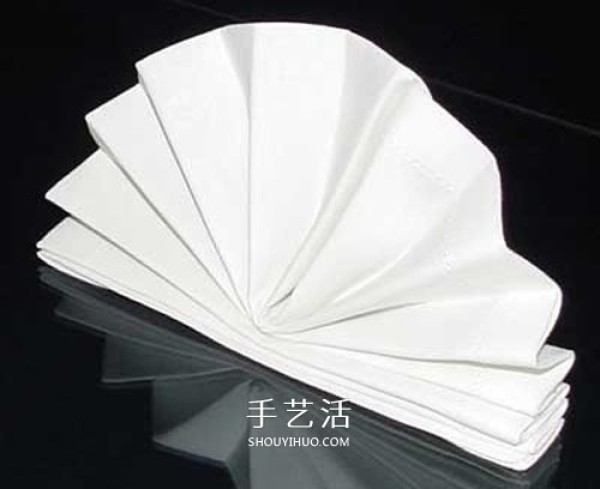 How to fold a napkin with a fan and a simple napkin and fan folding tutorial