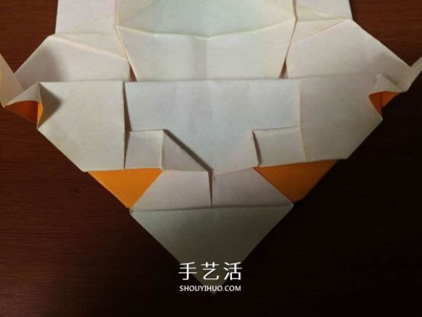 How to fold a complex three-dimensional sports car with detailed steps of origami sports car