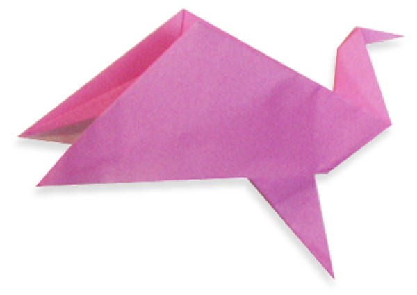 Moving Peacock Handmade Origami Tutorial